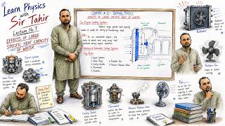 EFFECTS OF LARGE SPECIFIC HEAT CAPACITY OF WATER| LECTURE 7| |10TH PHYSICS | NEW SYLLABUS|CHAPTER 10