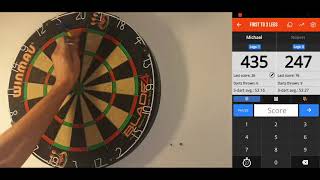 what a game its like a was a different player ( I hit a 180 )