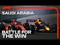 Max Verstappen And Charles Leclerc's Fight For The Win | 2022 Saudi Arabian Grand Prix