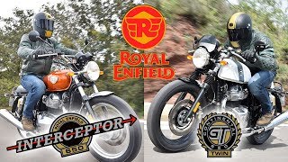 Royal Enfield Interceptor 650 y Continental GT 650 | Prueba | Toma de contacto