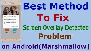 [Nepali] FIX Screen Overlay Detected in Android Marshmallow, Best Way, Android App Review