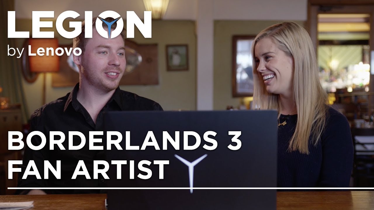 Lenovo Legion Presents: Hex meets Borderlands 3 Fan Artist