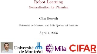 Robot Learning: Generalization In Planning Across Morphologies
