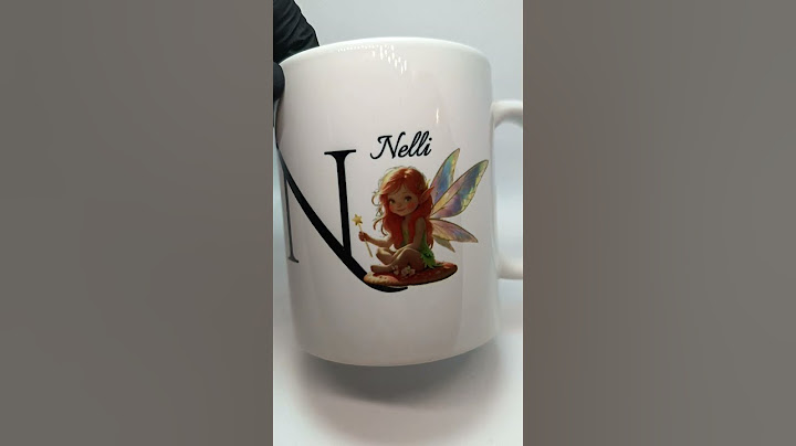 Hrníček s vílou a jménem Nelli 💫 | Dárek, co potěší #darek #gift #gifthaven