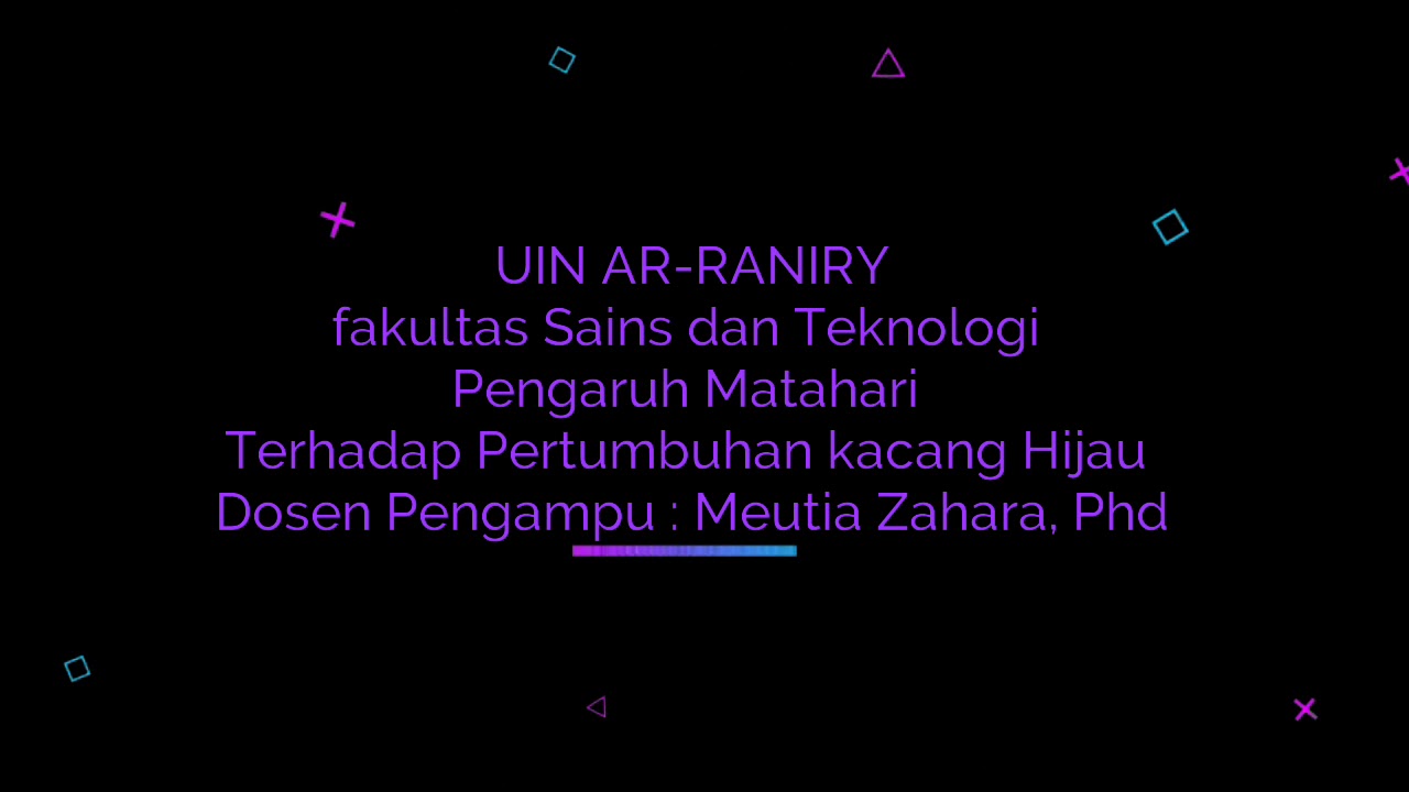 Fisiologi Tumbuhan [Pengaruh cahaya matahari bagi