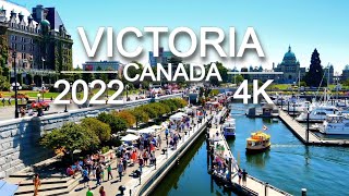 Victoria BC ᴄᴀ 2022 in 4K Ultra HD - LoFi Music, Time Lapse and GoPro Walk Video | Victoria, Canada