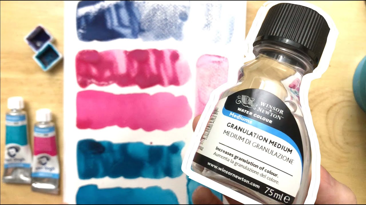 Make your own Iridescent Watercolour Paint Using Winsor & Newton