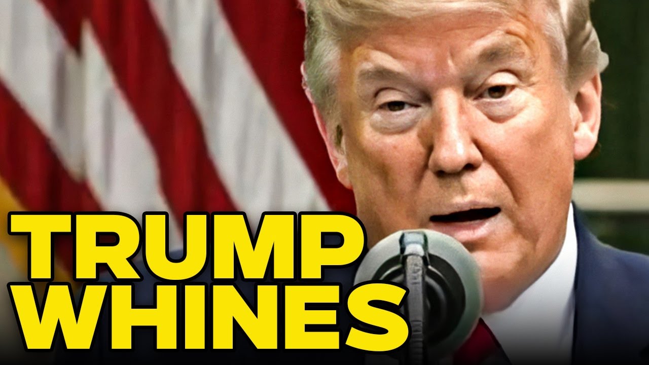 Trump Still Whining ‘It’s Not Fair’ That He Can’t Run Against Biden Anymore