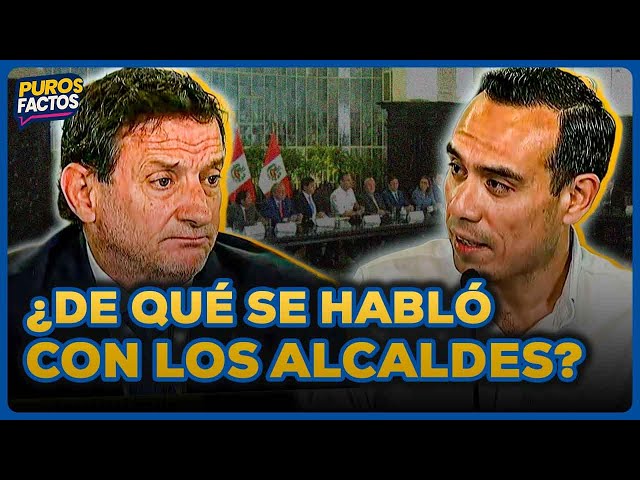 Presidente Jerí se reúne con alcaldes para combatir la inseguridad ciudadana | SEGMENTO #PurosFactos