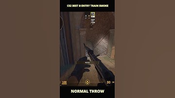 CS2 Train B Entry Smoke and Flash Updated  2025