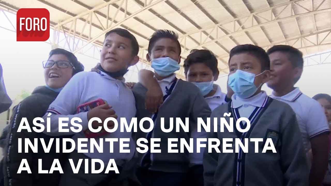 Niño invidente, sueña con estudiar robótica - Las Noticias - YouTube