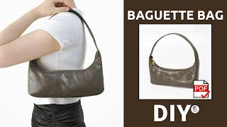 How to Sew a Mini Baguette Bag | Sewing Tutorial + FREE PDF PATTERN