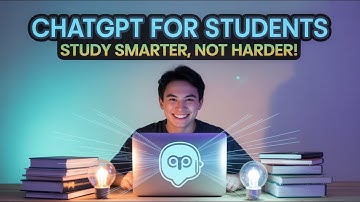 ChatGPT for Students: Study Smarter, Not Harder! #chatgpt #studentlife #educationtech #students #ai
