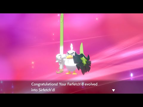 Pokémon Sword and Shield guide: Where to get Galarian Farfetch'd and how to  evolve to Sirfetch'd - Polygon