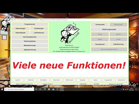 Neue Funktionen in der Kassensoftware Bistro-Cash 5.0