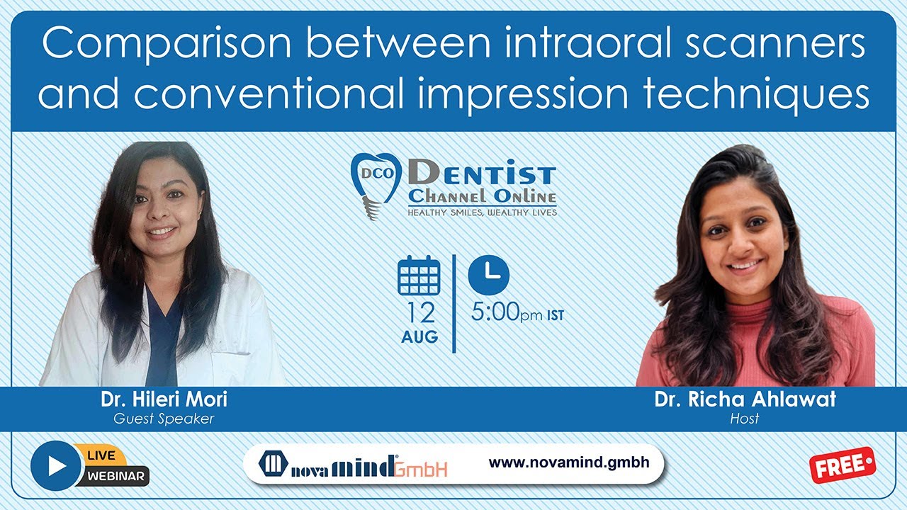 Comparison between intraoral scanners and conventional impression techniques YouTube