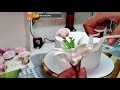 Оформление торта цветами из крема_How to make cake with cream flowers