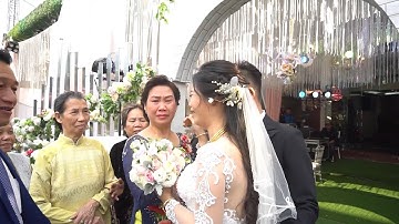 Lễ thành hôn Đình Tuấn -  Nhật Anh cô dâu khóc nức nở khi về nhà chồng 2018 Full HD