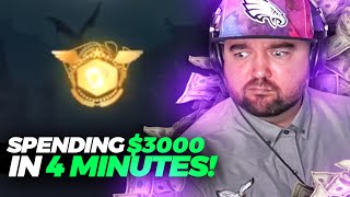 SPENDING $3000 ON PACKDRAW IN 4 MINUTES!