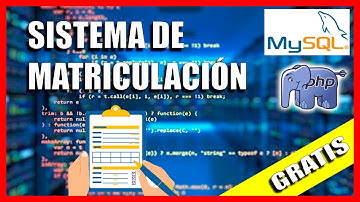 Código Fuente - Sistema de Matriculación + link de descarga en drive