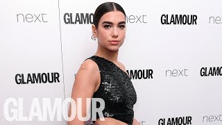 Dua Lipa Next Breakthrough Award Glamour Women Of The Year Awards 2017 Glamour Uk