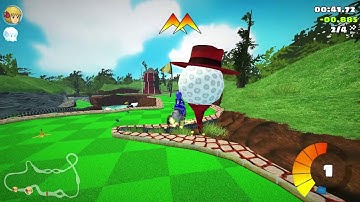 SuperTuxKart 1.0: Minigolf Reverse - 01:25.550