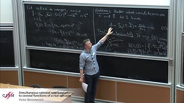 Victor Beresnevich: Simultaneous rational approximations to several functions of a real variable