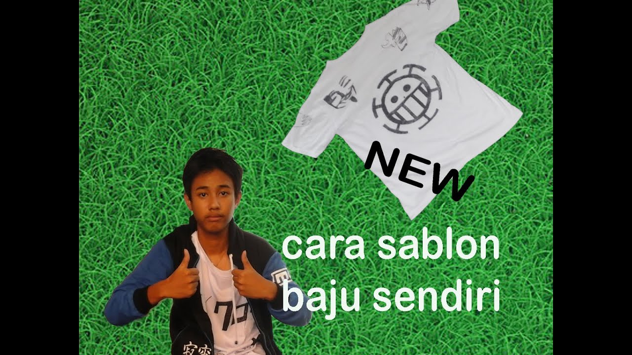  cara  sablon  baju  sendiri YouTube