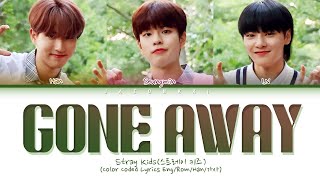 STRAY KIDS Han, Seungmin, I.N "GONE AWAY" Lyrics (Color Coded Lyrics)