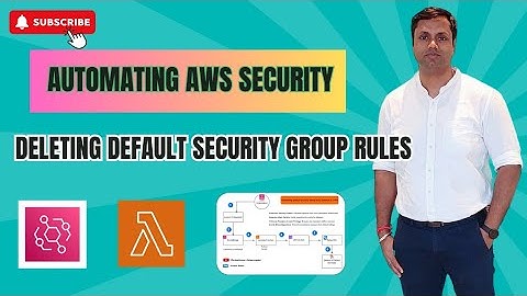 Enhancing AWS Security: Automating Default Security Group Rule Deletion. #aws #devops #cloudsecurity