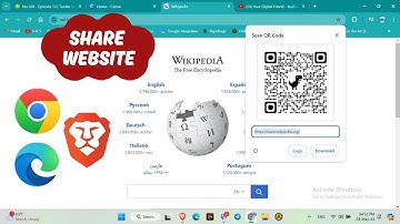 How to Share a Website via QR Code | Chrome, Edge and Brave