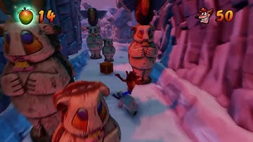 Crash Bandicoot 2 N. Sane Trilogy 100% Walkthrough Part 16: Bear Down