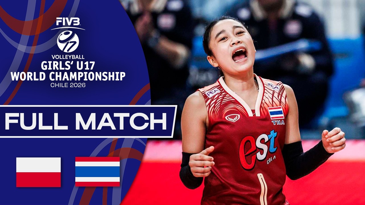 Poland vs. Thailand - Round of 16 | Girls' U17 World Championship - 2026