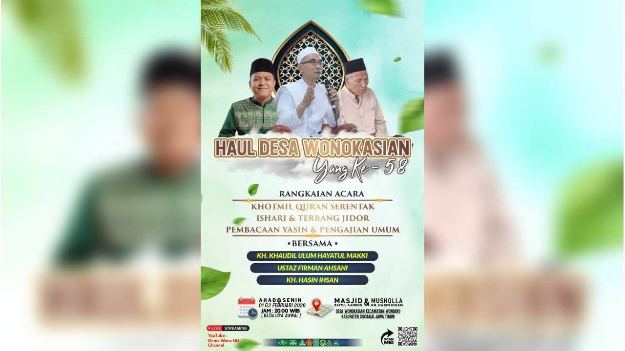 HAUL DESA WONOKASIAN KE-58 (ISHARI & TERBANG JIDOR)