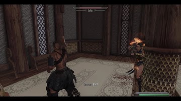 Skyrim Special Edition Battle Axe 2hw attackleft B UPDATE!