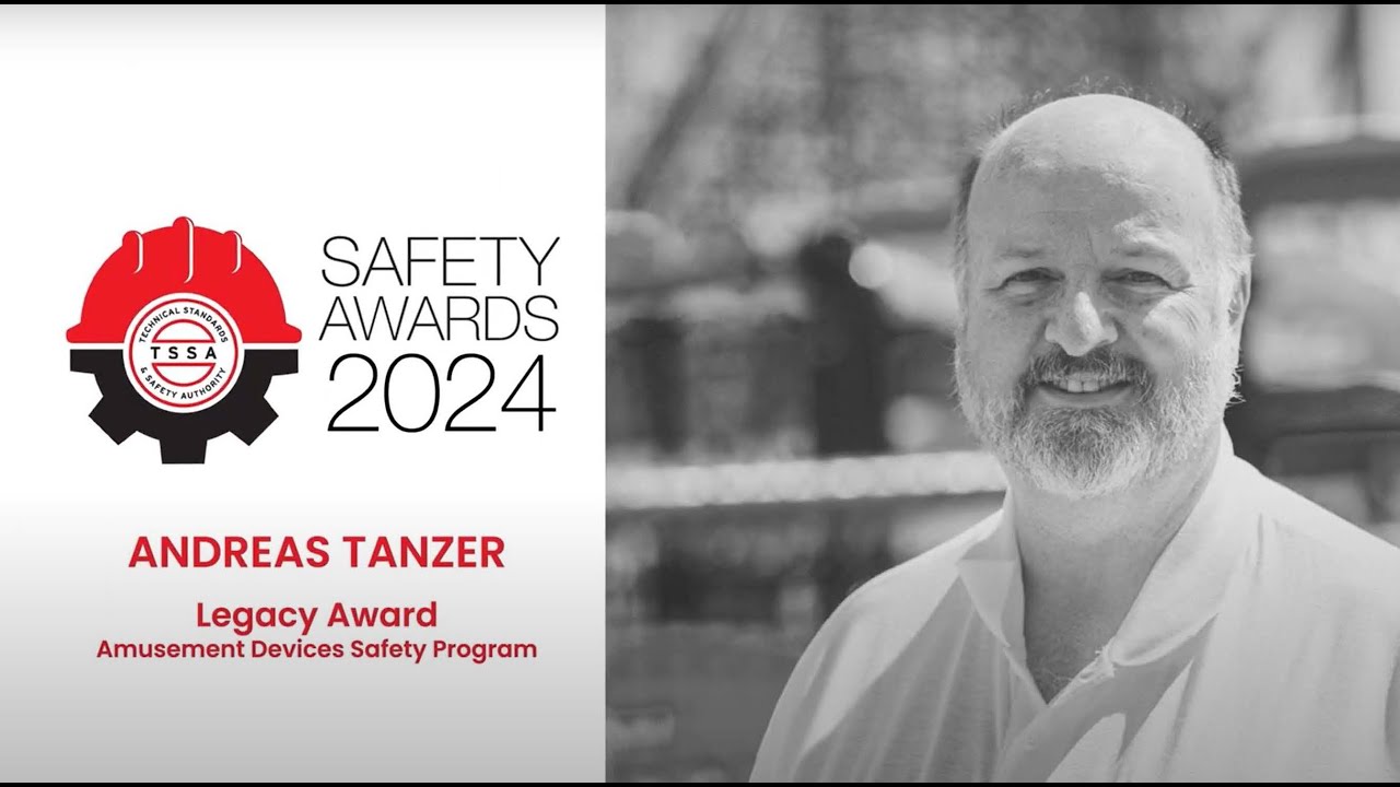 TSSA Safety Awards 2024 - Andreas Tanzer (Legacy Award)