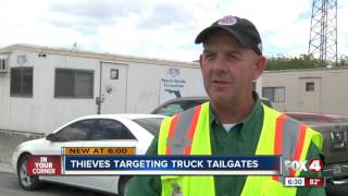 Thieves Targeting Truck Tailgates