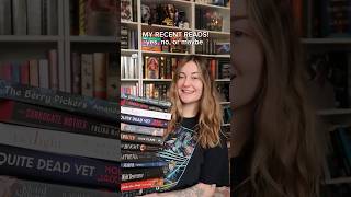 RECENT READS &amp; RECS! #book #bookreview #bookish #booktube #bookrecommendations #tbr #books #booktok