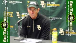 11 27 2015 Baylor vs TCU Art Briles Post Interview