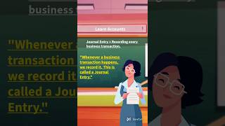 journal entry Explained in 30 Seconds | Accounting Basics 📚 #Shorts