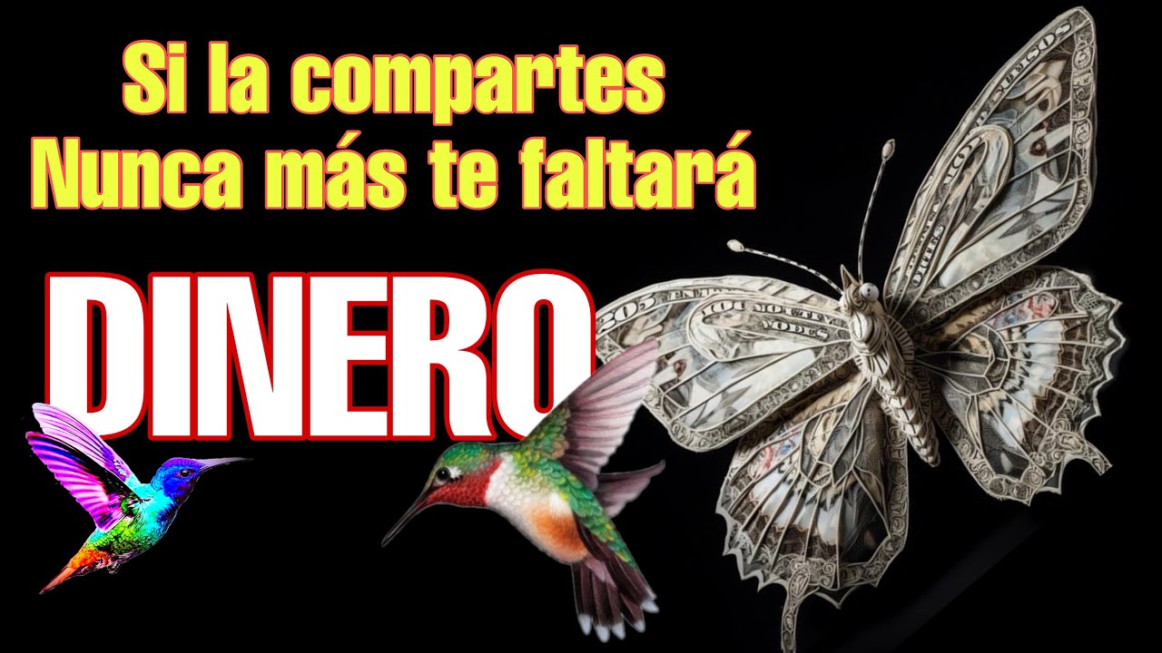 Te llegara dinero de todas partes ACTIVA El colibrí de la Abundancia y ...