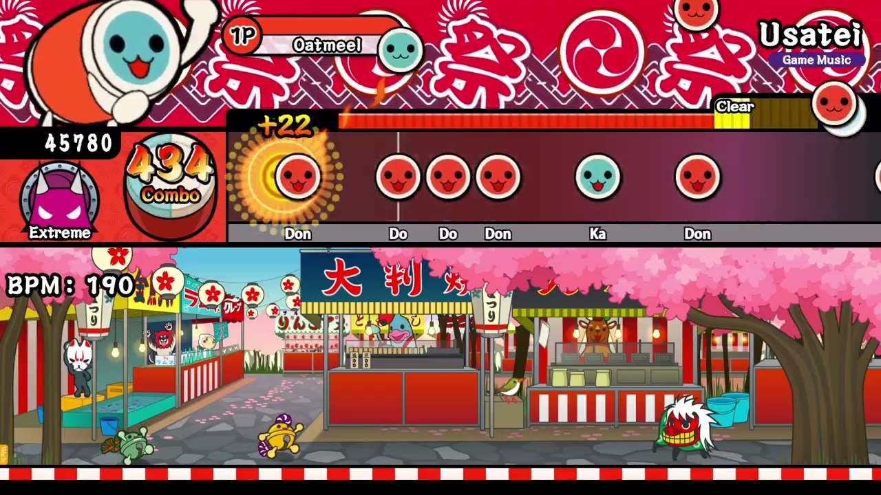 Taiko no Tatsujin: Usatei Oni Donderful Combo