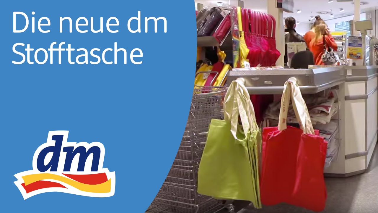 Die neue dm Stofftasche: manomama näht die Einkaufstaschen aus Bio-Baumwolle in Augsburg