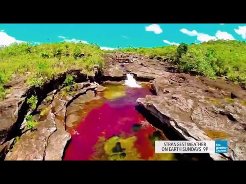 Strangest Weather on Earth: Only Rainbow River in the World!