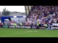 Wire win semi final in widnes pitch invasion by batman at end