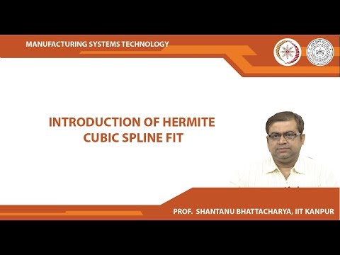 Introduction of Hermite cubic spline fit