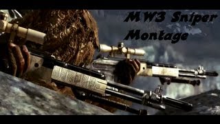 MW3 No Scope Montage - 100% Without Steady Aim