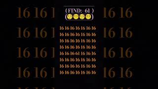 find:-61 in 16 #maths #gk #trending #viral #shorts