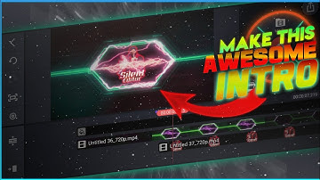 Make a Awesome Lighting Intro in Kinemaster // New Tutorial video // Silent Editor // 2020