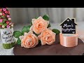 دليل صنع وردة من شريط الساتان زهرة يدوية سهلة خطوة بخطوة